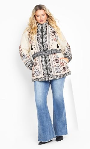 Women's Plus Size Jacket Flora Puffer3