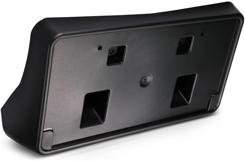 for Dodge Challenger License Plate Bracket 2015 16 17 18 19 20 21 2022 | Front | Textured Black | CH1068146 | 68175091AA