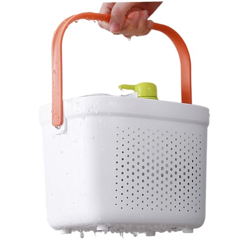 Panier de douche en plastique fini le désordre dans la salle de bain et la cuisine