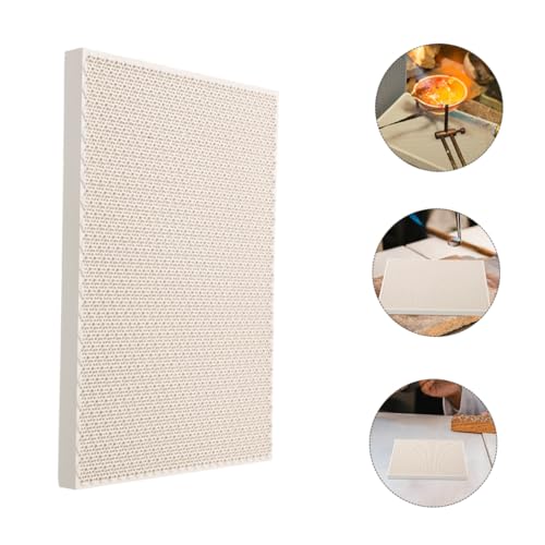 Placas de soldadura cerámicas PRETYZOOM con panel refractario para joyería fina 6