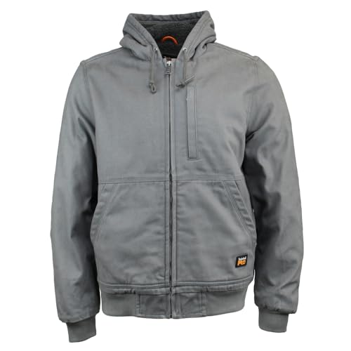 Image of Timberland PRO Gritman Lined Canvas Hooded Jacket
