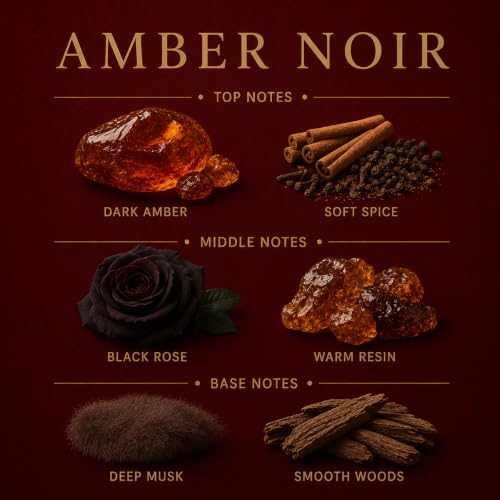 Diffusor de Aroma Affinati Amber Noir 7 fl oz con 8 Varillas miniatura 4