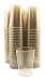 100 pc 10 Ounce Gold Glitter Disposable Plastic Cups 10 oz BPA-Free Durable Ideal for Home Office, or Business Wedding Bridal Shower Baby Shower Gold Glitter theme