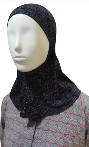 Image of TCP Women's Ninja Beige Jersey Cap, under scarf Neck Covering Hijab Tube cap Age 16+ years