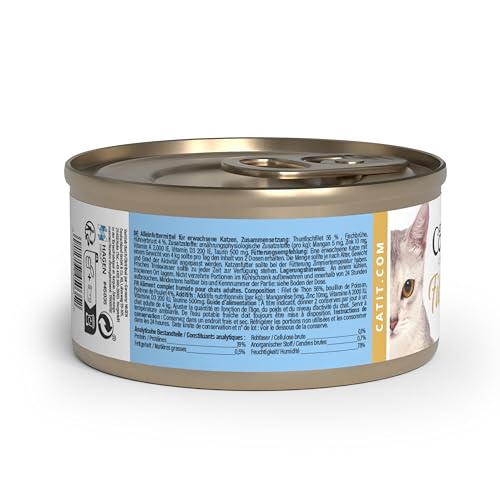 Catit Cuisine - Thunfisch-Filet mit Hühnerbrust in köstlicher Brühe, 75g