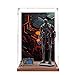 Produktbild Acryl-Vitrine, kompatibel mit Le-go 75434 K-2S0 Sicherheitsroboter-Modell, staubdichte Box, transparente Box, Displaybox (nur Vitrine) (Holzbasis + Rückspritze 3 mm)