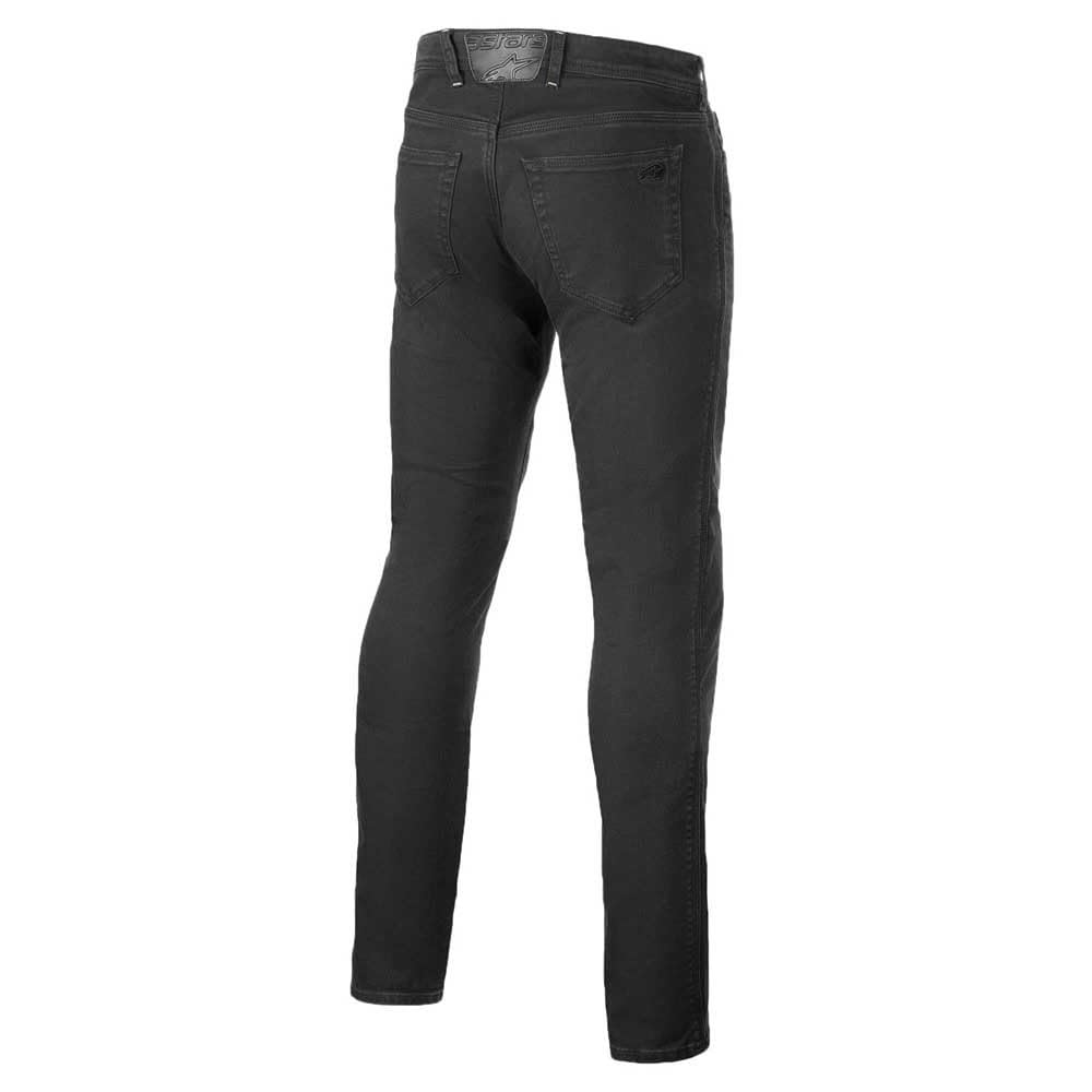 Alpinestars Copper V3 Denim Men's Street Motorcycle Pants - Black Rinse / 36
