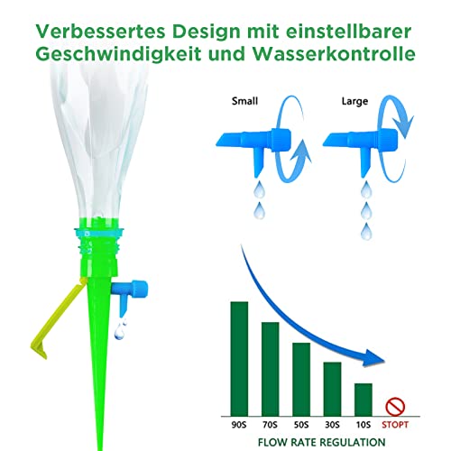 BUATTRACT Automatische irrigatieset, irrigatiesysteem, potplanten voor tuin, balkon, planten, irrigatie, vakantie - Image 3