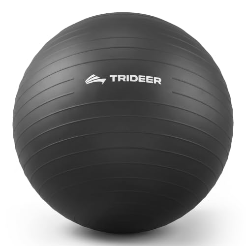 Trideer Gymnastikball – Sitzball für Yoga, Pilates, Büro...