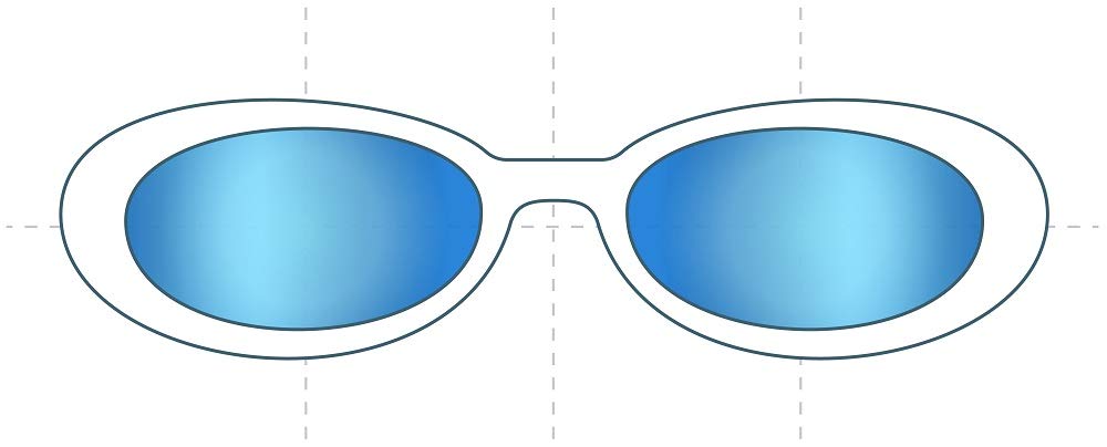 Sunglass Fix Replacement Sunglass Lenses Compatible for Arnette Mastermind AN4052 56mm (Non-Polarized Light-Blue Mirror Black Pair-SFxEdge)