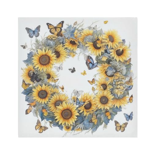 Servilletas de tela multicolor pack 6 20x20 pulg miniatura 1