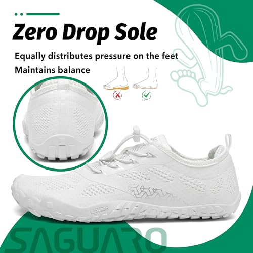 Chaussure de Trail Running Minimaliste SAGUARO pour Course Légère et Marche - 6