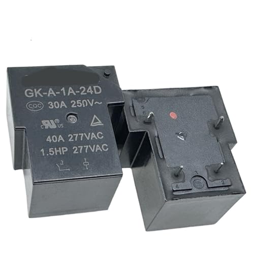 Relais 4 broches GK-A-1A-24D 24V 40A T90A4 pour commutation de puissance électrique
