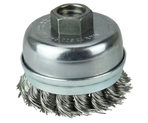 70mm/M10 ワイヤーブラシ カップ型/ステレンス製 EA809YL-24 1個