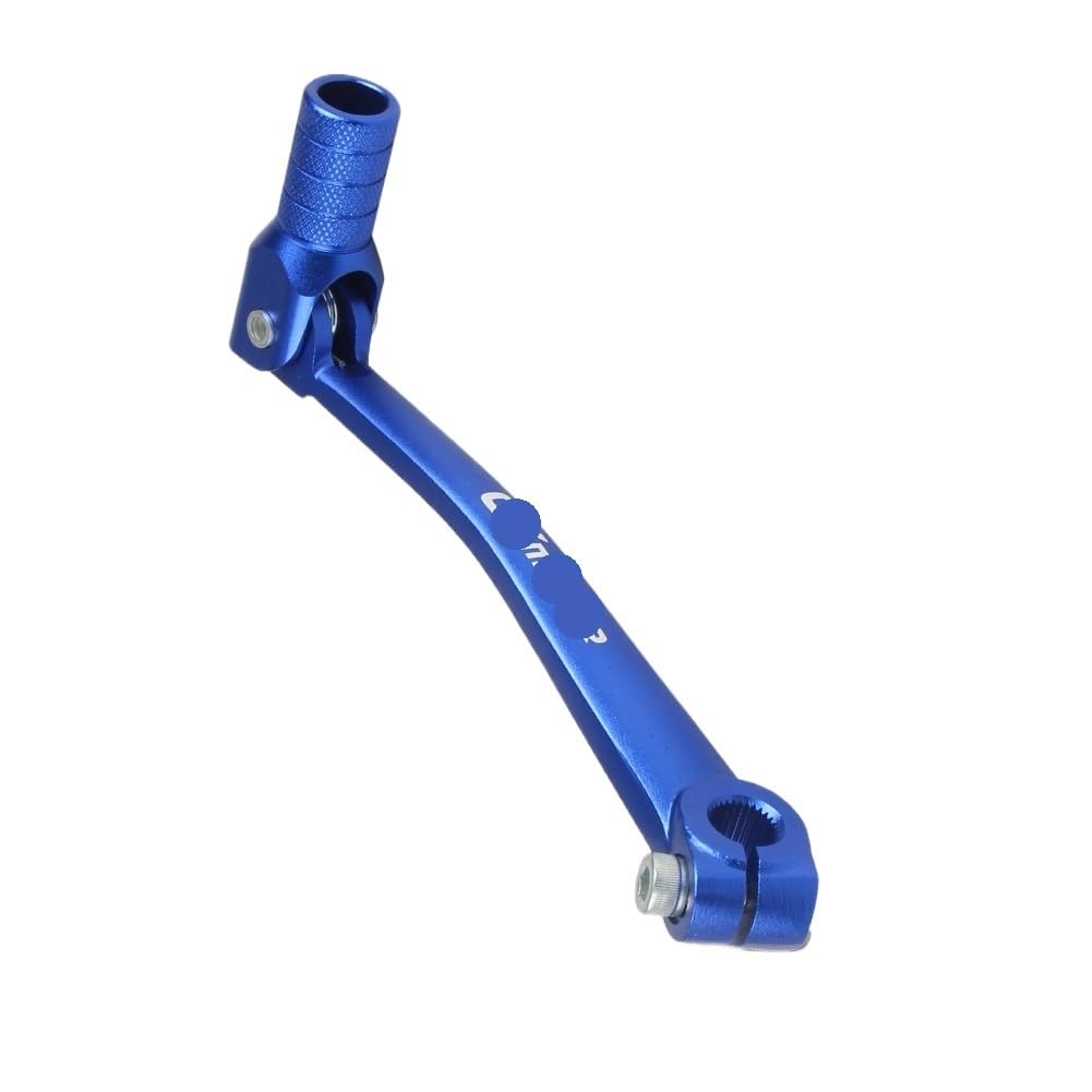 Teknui Qx Blue Motorcycle Gear Lever Motorcycle Folding Gear Shift Lever For Kayo Bosuer 110 125 140 150 160 250Cc Dirt Bike Pit Bikes Gear Lever