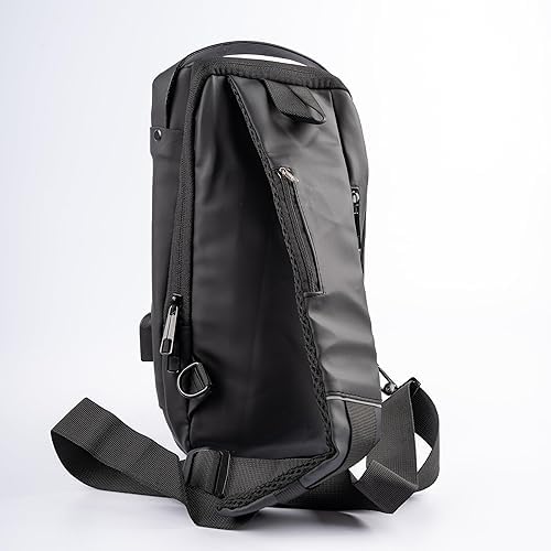 Image of Zaffira Anti Theft Sling Bag for Travel, Crossbody Chest Bag with Password Lock, Stylish Side Bag for Men,Shoulder Passport Bag, Cross Body Bag for both Men and Women, Birthday Gift for Men