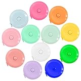 Tape Measure, 12 Pack Measuring Tape for Body Measurements Retractable, Small Mini Sewing Fabric Clo