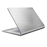 MightySkins Skin Compatible with Microsoft Surface Book 2 13' (2017) - Cold Steel | Protective, Durable, and Unique Vinyl Decal wrap Cover | Easy to Apply, Remove, and Change Styles | Made in The USA
