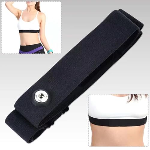 Recambio Cinta frecuencia Cardiaca Bluetooth Ant+,Banda elástica Ajustable (70 cm a 105 cm) - Compatible con Garmin,Wahoo,Bryton,Polar H10 H9, Coospo, Magene - Resistente al Agua y al Sudor - imagen 7