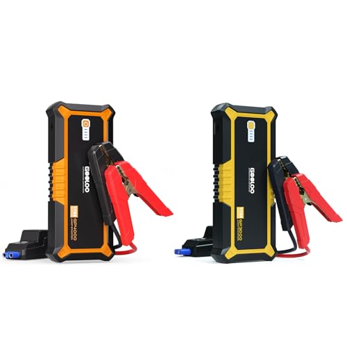 GOOLOO Portable GP4000 & GP3000 Car Jump Starters for 12 Volt Automotive Batteries,Jump Box Power Pack with USB Quick Ch - Detailed View