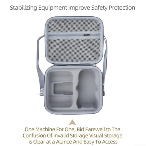 Protector de viaje para DJI Mini 5 Pro compacto para excursiones de montaña gris 7