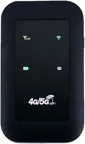 H806 Hotspot WiFi Móvel Portátil Internet Alta 4G LTE Display LED Multifuncional com Cartão SIM Inserido Longa Autonomia Suporta 10 Usuários para Viagens de Carro e Negócios