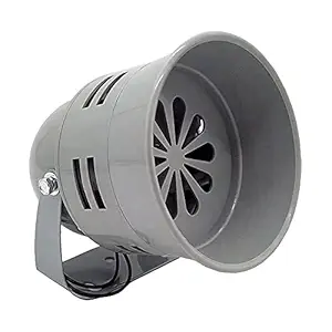 Hanutech Industrial Siren 220V AC Single Phase Hooter Sound Range 200M for Industries & Institutions