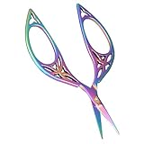 Piclas de Diseño de Hoja Vintage de Acero inoxidable. (COLORFUL)