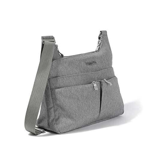 Image of Baggallini Crossbody Travel Bag 11x8.5 Lightweight Water-resistant Nylon Handbag