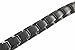 Smarter LifeStyle Elegant Titanium Magnetic Anklet for Men and Women - Adjustable Bracelet Length with Sizing Tool for Perfect Fit, Magnetic Ankle Bracelet (Black)