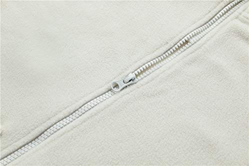 Unacoo Boy's And Girl's Soft And Cozy Fleece Vest With Classic Fit (Beige, M(7-8 Years)) #TOP5