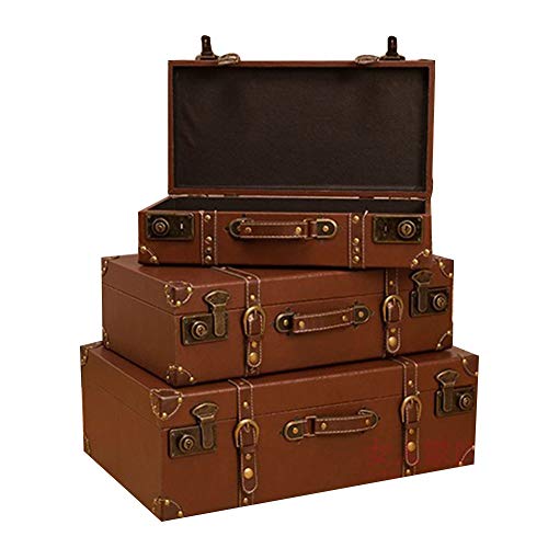 Valise de voyage vintage en cuir pour décoration de mariage et shooting photo rétro de charme