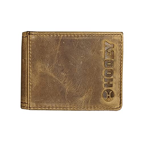 HOOEY Bi-Fold Leather Men's Wallet (Hands-Up - Sunset Serape)2