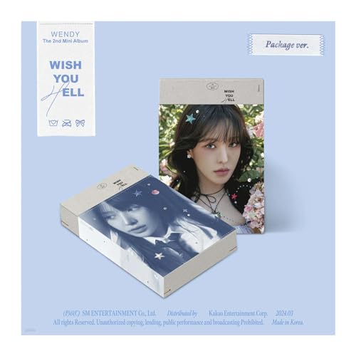 Mini Album Wendy Wish You Hell Package de collection scellé Premium