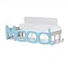 Produktbild Huici selbstklebend Badezimmer Regal Organizer, Dusche Caddy für Shampoo Combo, Klimaanlage, Make-up- und Küche Rack mit Aufhänger Haken Blue-style-d