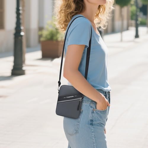 Crossbody Bags for Men Women Messenger Bag Phone Wallet Purse Small Shoulder Handbag for Work Hiking Traveling Daily Outdoor3