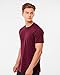 Tultex Unisex Tee (Burgundy, Large)