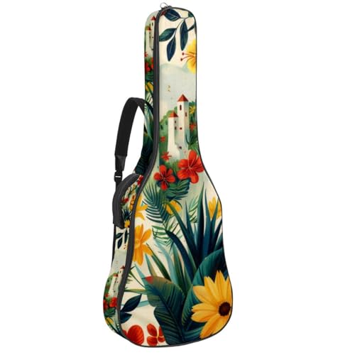 Sac pour guitare acoustique imperméable idéal pour vos voyages et concerts nomades