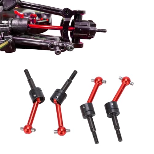 BONKZEBU Drive Shaft CVD for TT02,Wear Sturdy Metal Drive Shaft CVD,Easy to Install Disassemble TT02 Drive Shaft CVD,for TT02 1/10 RC Car (Blue)