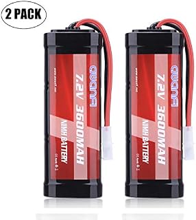 AWANFI 7.2V 3600mAh RC Battery High Capacity NiMH Battery with Tamiya Connector