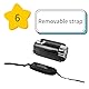 Kids Videokamera-Camcorder, 16x 1080P 30fps Vlogging Kamerarecorder mit Drehbarem 2,7-Zoll-TFT-Bildschirm, Fülllicht, Eingebautem Lautsprecher, Support 32GB Expandable, für Kids(Schwarz)