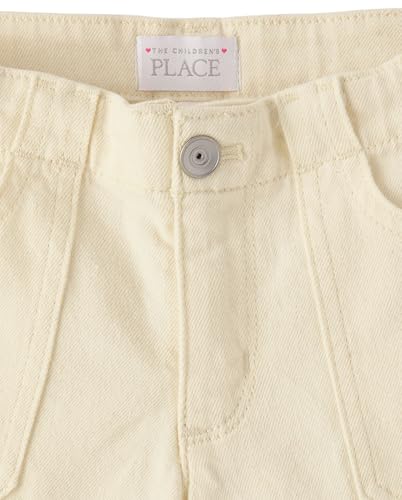 Image of The Children's Place Girls Denim Shortie Shorts
