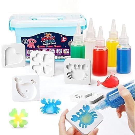 dumane Magic Water Elf Toy Kit || 3D Handmade Water Toy || Aqua Fairy Toy Set for Kids || Creative 3D Handmade Magic Gels Toys (Magic Gels Pack 1)-image-43