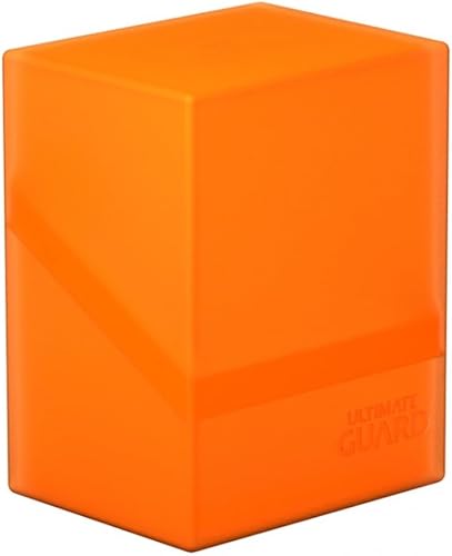 Ultimate Guard Boulder 80+ - Estuche para cubierta Poppy Topaz