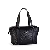 Asas de cuero Kipling Art S KP Bolso Bandolera, Color Negro (Hot Black Perfo)