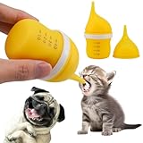 Pet Feeding Bottle for Puppies and Kittens,40ml Yellow