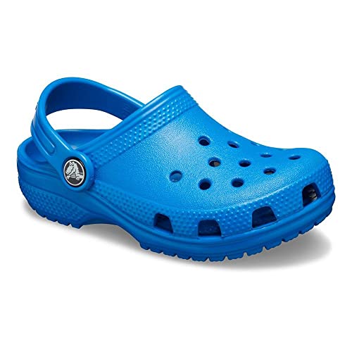 Image of crocs Unisex-Child Bright Cobalt Clogs-3 UK (J3) (204536-4JL)