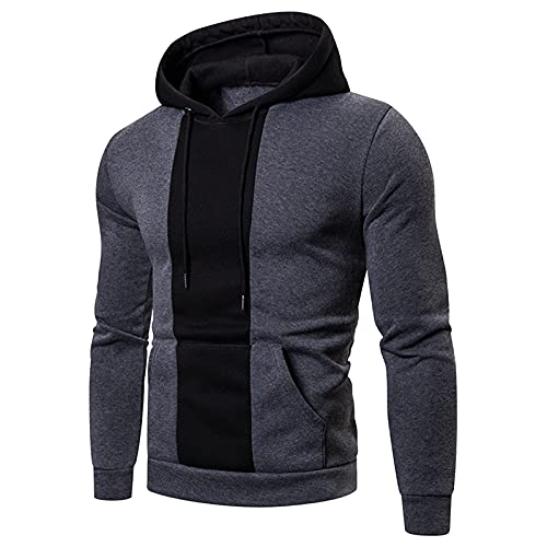 Sweat à capuche 3D unisexe gris en taille L avec cordon de serrage réglable