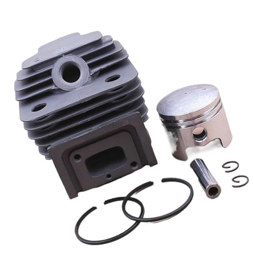 Kit segments piston 44 mm contre la perte de compression des moteurs de débroussailleuse 52cc