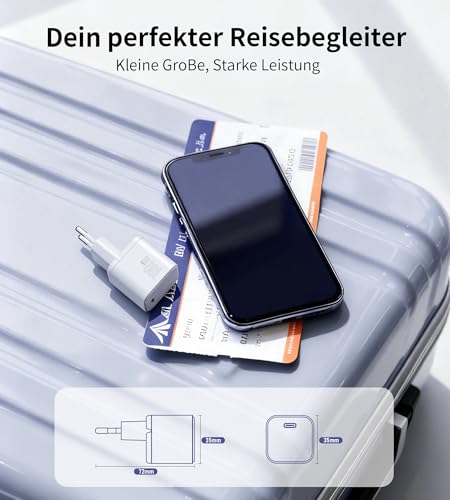 100W GaN USB C ladegerät - Superkleines USB-C Netzteil, Mini Schnellladegerät mit PD3.0 & PPS für MacBook Pro/Air, Laptops Notebooks, Kompatibel mit Lenovo ThinkPad Dell XPS iPad Pro